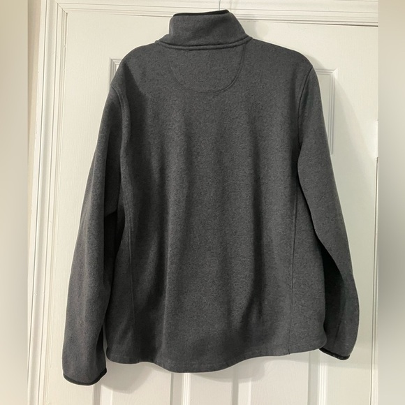 Men's L.L.Bean Sweater Fleece Full-Zip Jacket XL Gray - Picture 4 of 6